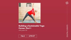 CE Workshop | Building a Sustainable Yoga Career, Part 1
